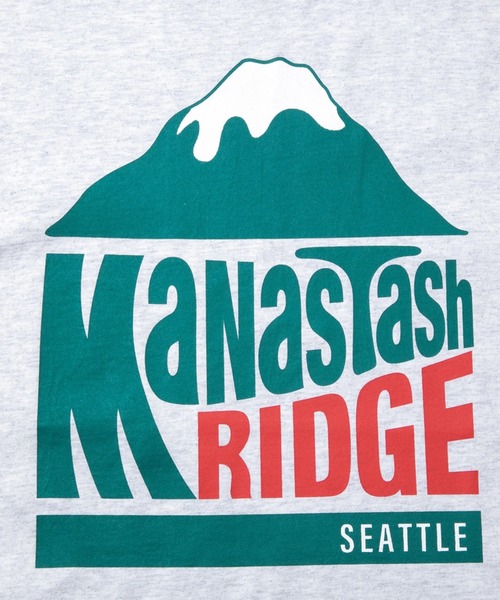 MANASTASH（マナスタッシュ）の「MANASTASH/マナスタッシュ　RIDGE SHORT SLEEVE TEE（Tシャツ/カットソー・メンズ・ライトグレー/ホワイト・LARGE/X-LARGE/MEDIUM）」の4枚目の写真