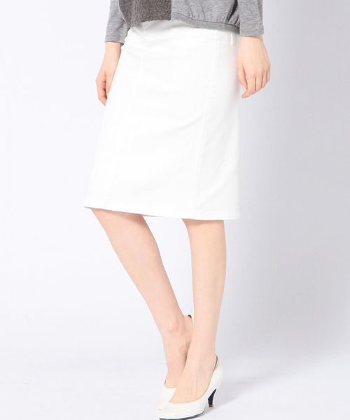 Another Edition（アナザーエディション）の「デニムミドルスカート/AEBC DENIM MDL SK◆（デニムスカート・レディース・オフホワイト/ライトブルー/ネイビー・MEDIUM/SMALL）」の16枚目の写真