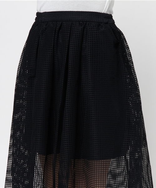 Chico（チコ）の「スクエアレースSK（スカート・レディース・ホワイト/ネイビー/ロイヤルブルー・FREE）」の10枚目の写真