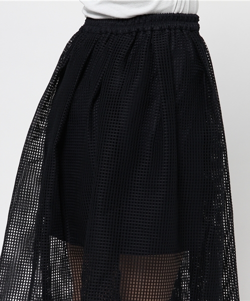 Chico（チコ）の「スクエアレースSK（スカート・レディース・ホワイト/ネイビー/ロイヤルブルー・FREE）」の11枚目の写真