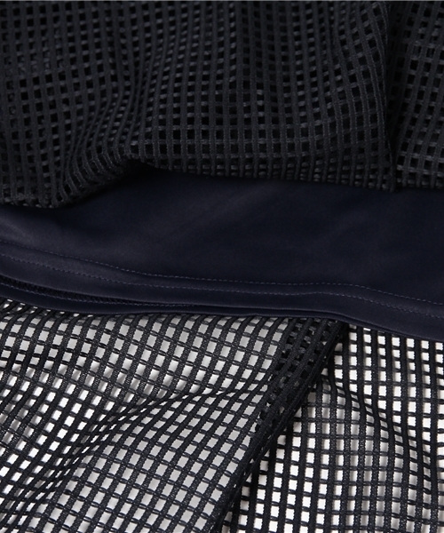 Chico（チコ）の「スクエアレースSK（スカート・レディース・ホワイト/ネイビー/ロイヤルブルー・FREE）」の13枚目の写真