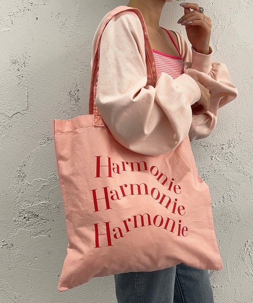 apres jour mignon（アプレジュールミニョン）の「プリントカラートートバッグ【ZOZOTOWN限定アイテム】（ショルダーバッグ・レディース・ピンク/オレンジ/イエロー/グリーン・ONESIZE）」の7枚目の写真