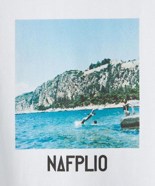 TRANSIT（トランジット）の「【別注】 ＜TRANSIT＞ NAFPLIO TEE/Tシャツ（Tシャツ/カットソー・メンズ・ホワイト・M/L/XL）」の6枚目の写真