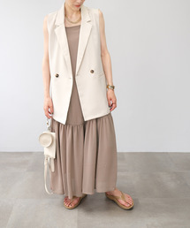 ＡＮＤＪ | 【2022/SS】楊柳シフォンキャミワンピース(ワンピース)