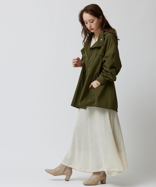 BABYLONE（バビロン）の「タフタライトブルゾン（ブルゾン・レディース・ベージュ/カーキ/ブラック・フリー）」の10枚目の写真