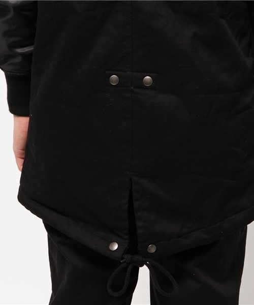 OUTLET（アウトレット）の「【WHO'S WHO gallery】EMモッズコート（モッズコート・メンズ・ブラック/カーキ・MEDIUM/LARGE）」の15枚目の写真