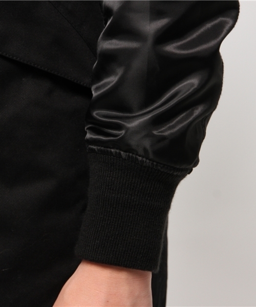 OUTLET（アウトレット）の「【WHO'S WHO gallery】EMモッズコート（モッズコート・メンズ・ブラック/カーキ・MEDIUM/LARGE）」の5枚目の写真