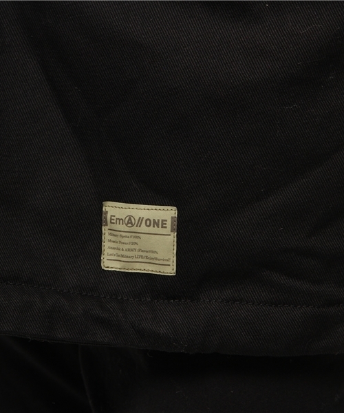 OUTLET（アウトレット）の「【WHO'S WHO gallery】EMモッズコート（モッズコート・メンズ・ブラック/カーキ・MEDIUM/LARGE）」の6枚目の写真