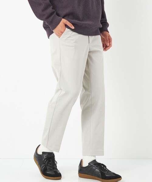 green label relaxing（グリーンレーベルリラクシング）の「【WEB限定】JUST fit チノ スキニー パンツ（チノパンツ・メンズ・ホワイト/ネイビー/オリーブ/ライトグレー/ベージュ/ブラック・S/M/L/XL）」の3枚目の写真