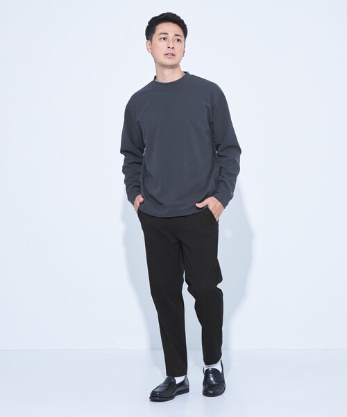 green label relaxing（グリーンレーベルリラクシング）の「【WEB限定】JUST fit チノ スキニー パンツ（チノパンツ・メンズ・ホワイト/ネイビー/オリーブ/ライトグレー/ベージュ/ブラック・S/M/L/XL）」の8枚目の写真