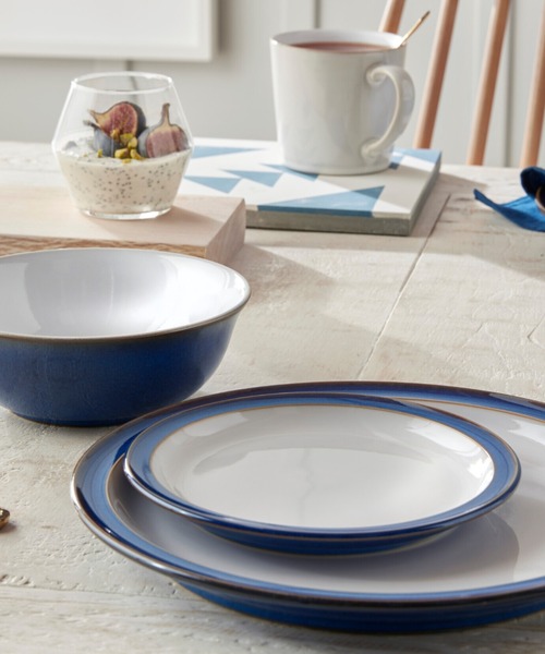 新品　イングランド製　DENBY 陶器製オーブン皿 サラダボウル　赤青 IMG_1761_97096937-ef9a-4f98-