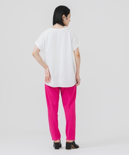 CLOCHE（クロシェ）の「cloche 女の子T（Tシャツ/カットソー・レディース・ホワイト/ブラック/ベージュ・FREE）」の15枚目の写真