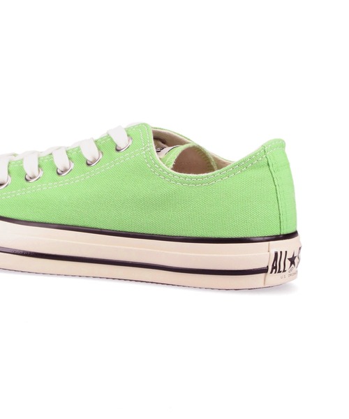 CONVERSE（コンバース）の「【WEB限定】【CONVERSE/コンバース】 ALL STAR US COLORS OX（スニーカー・レディース・ライトグリーン/ダークパープル・24.0cm/24.5cm/23.5cm/25.0cm）」の3枚目の写真