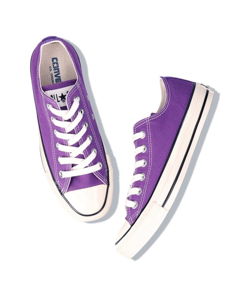 CONVERSE（コンバース）の「【WEB限定】【CONVERSE/コンバース】 ALL STAR US COLORS OX（スニーカー・レディース・ライトグリーン/ダークパープル・24.0cm/24.5cm/23.5cm/25.0cm）」の15枚目の写真