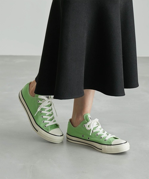 CONVERSE（コンバース）の「【WEB限定】【CONVERSE/コンバース】 ALL STAR US COLORS OX（スニーカー・レディース・ライトグリーン/ダークパープル・24.0cm/24.5cm/23.5cm/25.0cm）」の13枚目の写真