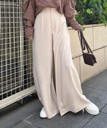 one after another NICE CLAUP | ゆったりシルエットワイドパンツ(その他パンツ)