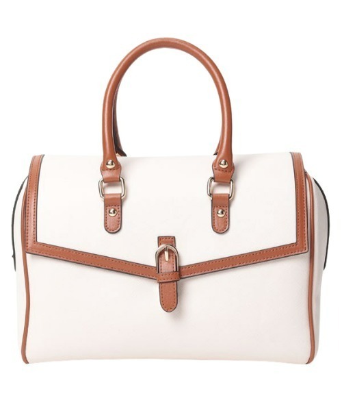 EIMY ISTOIRE（エイミーイストワール）の「カラーエッジボストンバッグ（ボストンバッグ・レディース・アイボリー・FREE）」の7枚目の写真