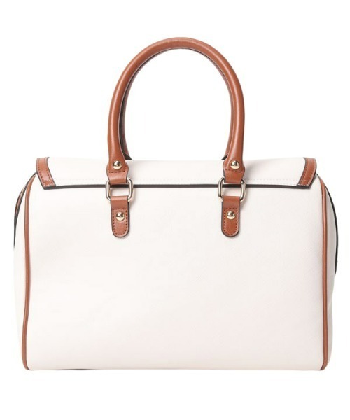 EIMY ISTOIRE（エイミーイストワール）の「カラーエッジボストンバッグ（ボストンバッグ・レディース・アイボリー・FREE）」の8枚目の写真