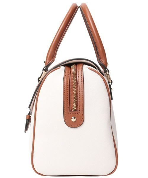 EIMY ISTOIRE（エイミーイストワール）の「カラーエッジボストンバッグ（ボストンバッグ・レディース・アイボリー・FREE）」の9枚目の写真