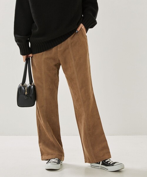 FREAK'S STORE（フリークスストア）の「フェイクスエードフレアパンツ