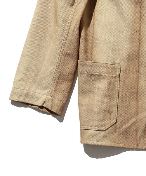 BEAMS PLUS(ビームスプラス)の「BEAMS PLUS / 斑染め 3ボタン ワークジャケット(その他アウター・メンズ・ベージュ/ネイビー・X-LARGE/MEDIUM/LARGE/SMALL)」の9枚目の写真