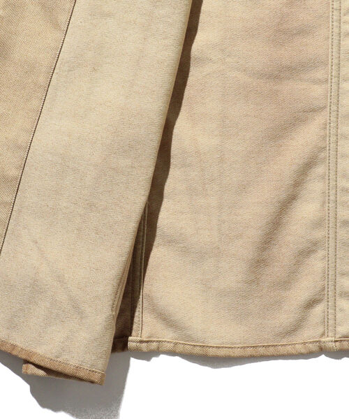 BEAMS PLUS(ビームスプラス)の「BEAMS PLUS / 斑染め 3ボタン ワークジャケット(その他アウター・メンズ・ベージュ/ネイビー・X-LARGE/MEDIUM/LARGE/SMALL)」の11枚目の写真