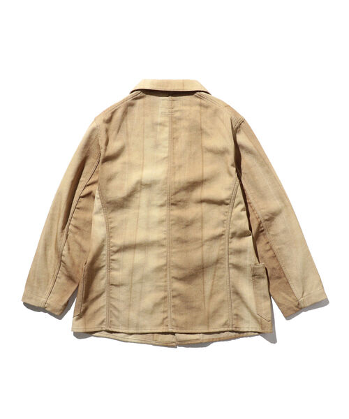 BEAMS PLUS(ビームスプラス)の「BEAMS PLUS / 斑染め 3ボタン ワークジャケット(その他アウター・メンズ・ベージュ/ネイビー・X-LARGE/MEDIUM/LARGE/SMALL)」の12枚目の写真