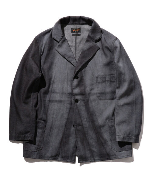 BEAMS PLUS(ビームスプラス)の「BEAMS PLUS / 斑染め 3ボタン ワークジャケット(その他アウター・メンズ・ベージュ/ネイビー・X-LARGE/MEDIUM/LARGE/SMALL)」の13枚目の写真