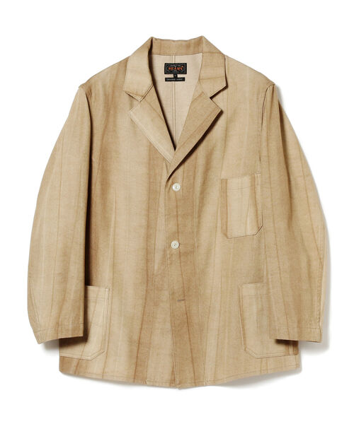 BEAMS PLUS(ビームスプラス)の「BEAMS PLUS / 斑染め 3ボタン ワークジャケット(その他アウター・メンズ・ベージュ/ネイビー・X-LARGE/MEDIUM/LARGE/SMALL)」の19枚目の写真