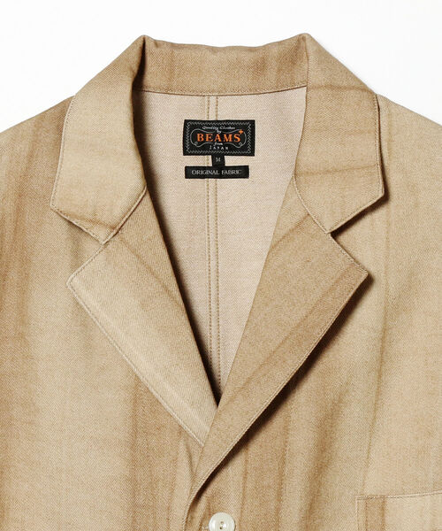 BEAMS PLUS(ビームスプラス)の「BEAMS PLUS / 斑染め 3ボタン ワークジャケット(その他アウター・メンズ・ベージュ/ネイビー・X-LARGE/MEDIUM/LARGE/SMALL)」の20枚目の写真