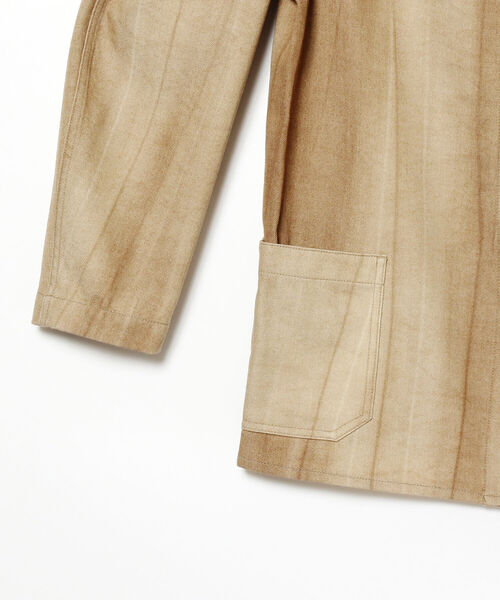 BEAMS PLUS(ビームスプラス)の「BEAMS PLUS / 斑染め 3ボタン ワークジャケット(その他アウター・メンズ・ベージュ/ネイビー・X-LARGE/MEDIUM/LARGE/SMALL)」の21枚目の写真