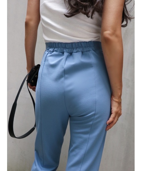 TRUNC（トランクエイティーエイト）の「Front Slit Pants（その他パンツ・レディース・ブルー/ベージュ・FREE）」の14枚目の写真