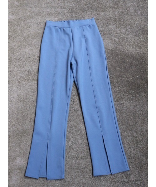TRUNC（トランクエイティーエイト）の「Front Slit Pants（その他パンツ・レディース・ブルー/ベージュ・FREE）」の21枚目の写真