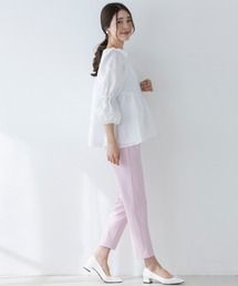【新作9/11発売】ご自宅でお洗濯可能/UVカット/ストレッチ/日本製 【SONO/ソーノ】コンフォートテーパードパンツ