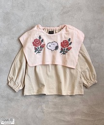 PEANUTS | 【PEANUTS】スヌーピー/スクエアカラーチュニック（90～150cm）(チュニック)