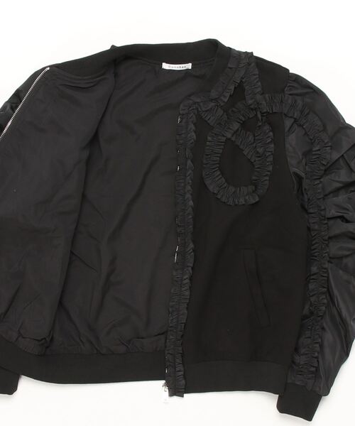 DONOBAN（ドノバン）の「フリルブルゾン（ブルゾン・レディース・ブラック/ネイビー・F）」の22枚目の写真