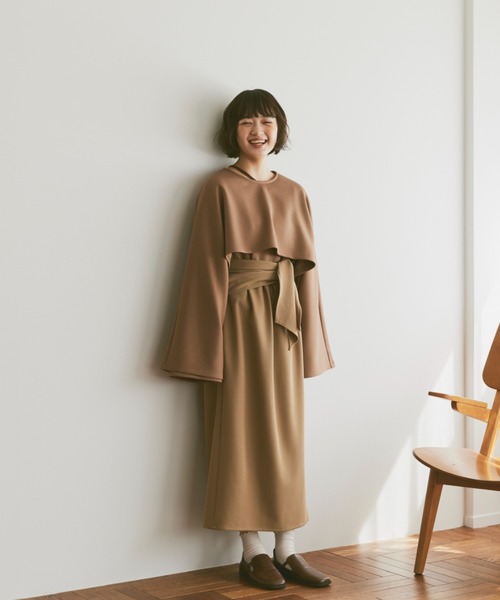 moi tytto（モイテュット）の「3wayフレア袖セットトップス（その他トップス・レディース・ブラウン/テラコッタ/ナチュラル・FREE）」の5枚目の写真