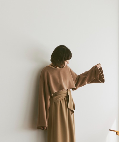 moi tytto（モイテュット）の「3wayフレア袖セットトップス（その他トップス・レディース・ブラウン/テラコッタ/ナチュラル・FREE）」の17枚目の写真