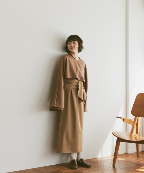 moi tytto（モイテュット）の「3wayフレア袖セットトップス（その他トップス・レディース・ブラウン/テラコッタ/ナチュラル・FREE）」の21枚目の写真