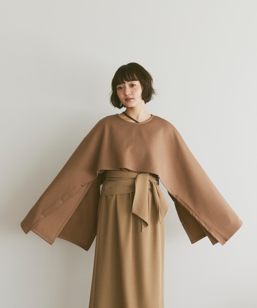 moi tytto（モイテュット）の「3wayフレア袖セットトップス（その他トップス・レディース・ブラウン/テラコッタ/ナチュラル・FREE）」の6枚目の写真