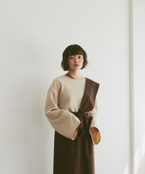 moi tytto（モイテュット）の「3wayフレア袖セットトップス（その他トップス・レディース・ブラウン/テラコッタ/ナチュラル・FREE）」の9枚目の写真