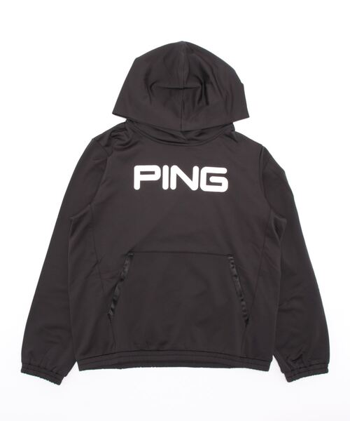PING（ピン）の「【PING APPAREL】BIG PINGロゴ 軽量ドロップフーディー＜PERFORMANCE＞ (LADIES