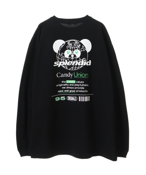 Candy Stripper（キャンディストリッパー）の「CANDY UNION L/S Tシャツ（Tシャツ/カットソー・レディース・ブラック/オフホワイト/ヘザーグレー・2）」の3枚目の写真