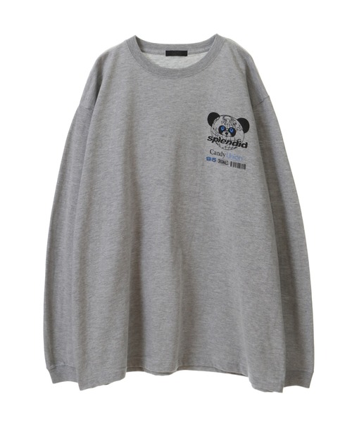 Candy Stripper（キャンディストリッパー）の「CANDY UNION L/S Tシャツ（Tシャツ/カットソー・レディース・ブラック/オフホワイト/ヘザーグレー・2）」の9枚目の写真