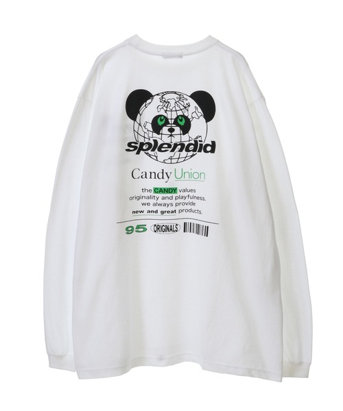 Candy Stripper（キャンディストリッパー）の「CANDY UNION L/S Tシャツ（Tシャツ/カットソー・レディース・ブラック/オフホワイト/ヘザーグレー・2）」の8枚目の写真