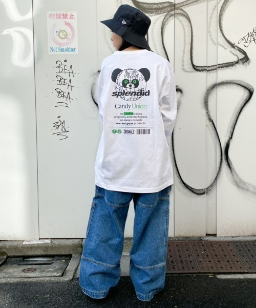 Candy Stripper（キャンディストリッパー）の「CANDY UNION L/S Tシャツ（Tシャツ/カットソー・レディース・ブラック/オフホワイト/ヘザーグレー・2）」の18枚目の写真