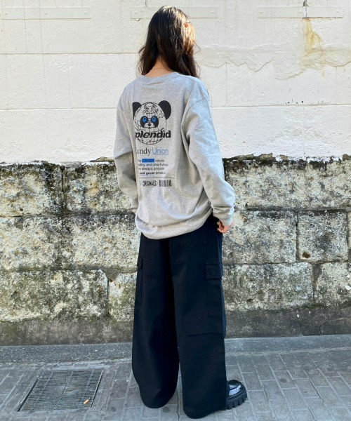 Candy Stripper（キャンディストリッパー）の「CANDY UNION L/S Tシャツ（Tシャツ/カットソー・レディース・ブラック/オフホワイト/ヘザーグレー・2）」の16枚目の写真