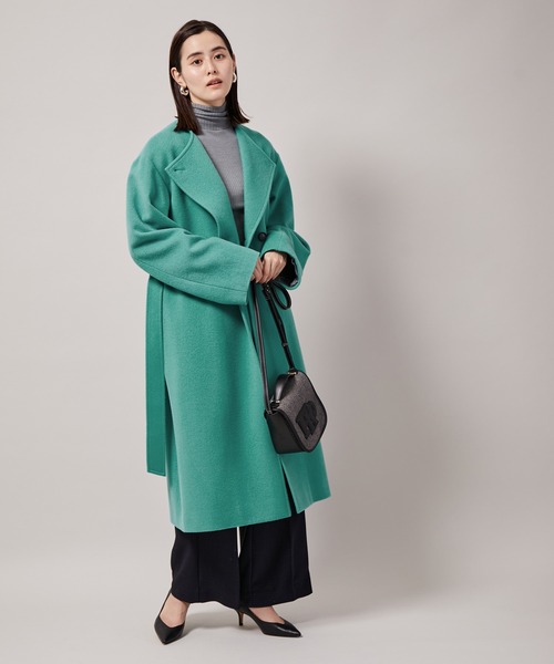 ROPE'（ロペ）の「【VERY12月号掲載】カシミヤブレンドビーバーノー