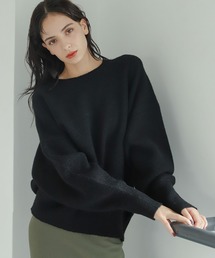 7Gヘアリーヤーンダブルジャカードプルオーバー / 165936