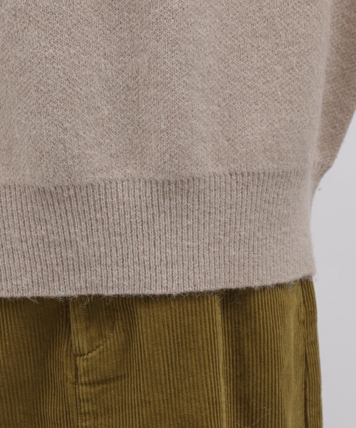 LAKOLE（ラコレ）の「7Gヘアリーヤーンダブルジャカードプルオーバー / 165936（ニット/セーター・レディース・ブラック/ブラウン/ベージュ/ブルー・SMALL/MEDIUM）」の19枚目の写真